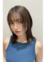 【山本 佳奈】繊細なカット技術でハンドブローでも収まりの良いカットに☆　[前髪カット/顔周り/レイヤー]