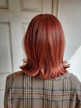 アロマ ヘアー ルーム 新宿3号店(AROMA hair room) くびれパツっとミディおしゃれ女子秋冬カラー/新宿/新宿三丁目