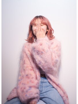 ヌウ(nuu) ペールピンクカラー/ピンク/20代30代/ダブルカラー/ケアブリーチ