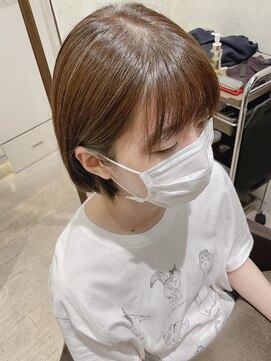 コーエン(cowen) 大人かわいいボブ♪白髪染めを使わない白髪染め☆赤くならない