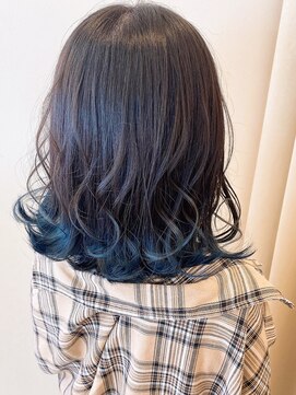 エフカード(F-card) 裾カラーターコイズ