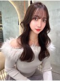 ブリーチ 学割 オリーブベージュ レイヤーカット リタッチ58＊