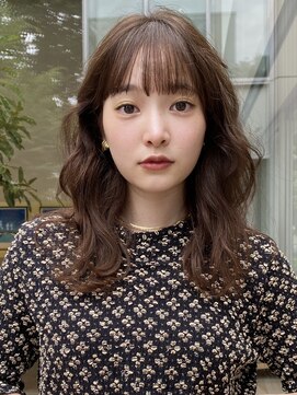 トリッカ シブヤ(TRICCA SHIBUYA) ミディアムヘア/パーマ風スタイリング/ウェーブヘア/20代