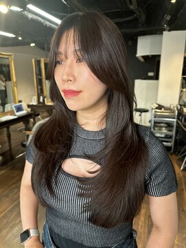 シェノン 心斎橋(CHAINON) ワンホンヘア/レイヤーカット/韓国ヘア/髪質改善