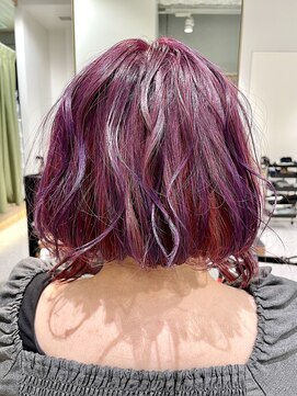 ゼストララ(ZEST Lara) 【YUICHI】インナーカラーで作るピンクパープル【吉祥寺】