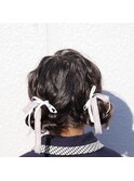 キッズアレンジ/お団子/ツイン/