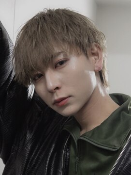 アイトーキョー 下北沢(AI TOKYO) 韓国マッシュ×ミルクティーベージュ/メンズカットパーマ/下北沢