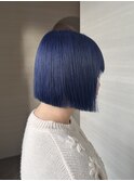 ブルーカラー10代20代ブルーラベンダーカラー