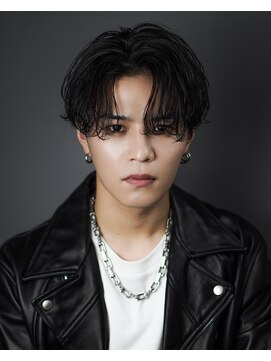 オーシャントーキョー 渋谷(OCEAN TOKYO) フェザーパーマセンターパートニュアンスパーマシャドウパーマ