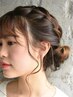 結婚式/二次会/謝恩会/イベントに☆パーティーアレンジヘアセット￥3500