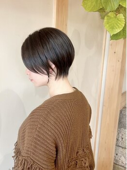 ジェロ(GELo)の写真/【似合わせ×理想の再現カット】髪質・骨格を活かすカットで360度どこから見ても納得の美しいシルエットへ*