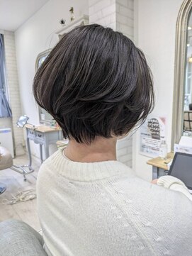 ガーデン バイ イル(GARDEN by illu Co.Ltd) ヘアカットでシルエットは変わります×ショートボブ◇