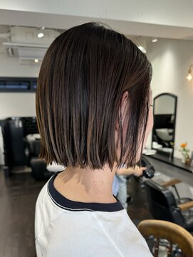 パレータ(PALETA) 切りっぱなしハイライトボブ