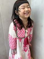 セイドット リー(Say. Ree)&nbsp;Say.ロングレイヤーキッズヘアウェーブミニウルフぱっつん前髪