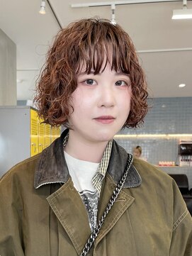 ナループロア ハチ(Nalu pu loa hachi) ボブパーマ/パーマヘア/パーマ女子/くるくるパーマ