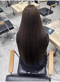 オリーブブラウン/質感再整トリートメント