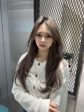 ロンドウル 熊本(Lond ulu) 韓国へア/ブリーチ/顔周りカット/ハイトーン/レイヤーカット/