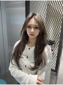 韓国へア/ブリーチ/顔周りカット/ハイトーン/レイヤーカット/