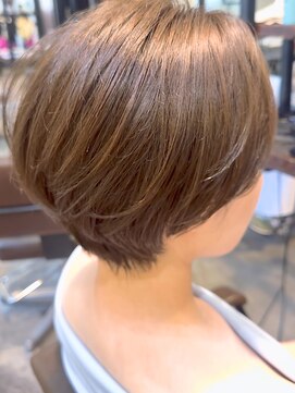 メイカ(MEIKA) 【お客様スナップ】アッシュベージュ/髪質改善/イルミナカラー