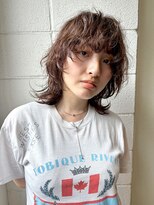 リンネ(Lin'ne)&nbsp;ドライが可愛い！マッシュウルフ×ドライパーマ