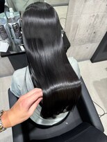 アンダーバーホワイト(_white)&nbsp;ハイライトブリーチ髪質改善トリートメントエクステ神戸三宮