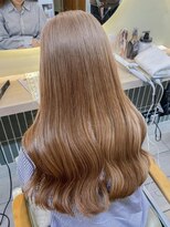 テトラ バイ ネオリーブ 横浜西口店(tetra by neolive) 1ブリーチ ミルクティーベージュ ケアカラー 横浜