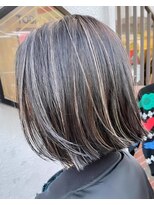 クレア 相武台(CREA)&nbsp;白髪ぼかしハイライト【/相武台/ハイライト/ブリーチ】