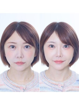 黄金比メイク トライアルメイクアップレッスン