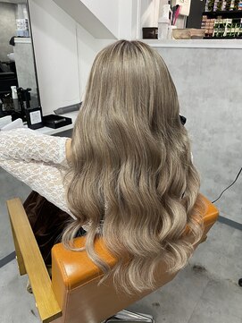 ワールドオーダー 天王寺店(WORLD ORDER) カラーエクステ80枚ミルクティー　村上大樹