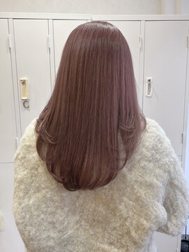 くすみピンクカラー