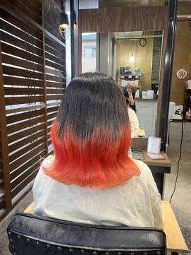 オレンジグラデーション