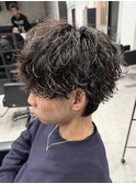 MEN’S HAIR/波巻ツイストスパイラル/フェザーパーマ/大宮