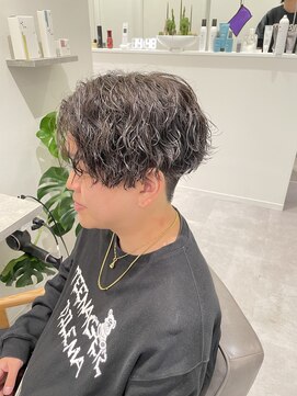 ブレス 西葛西店(BLESS) 【青木】ツイストスパイラルパーマ/メンズパーマ/西葛西メンズ