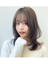 カット/カラー 髪質改善/縮毛矯正 B1hair 藤井寺/土師ノ里&nbsp;顔周りレイヤー