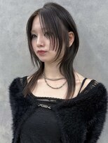 アイヴァン(AIVAN) ウルフレイヤー ハッシュカット ミディアムレイヤー姫カットiii