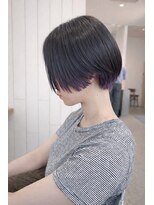 カームバイリベルタ(calm by Re:berta)&nbsp;ショートインナーカラーパープル20代30代