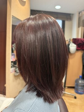 ヘアープレイス 美 遊 人(HAIR PLACE) ピンクベージュ