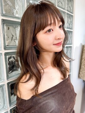 ジルブラン 土浦(JIL BLAN) ハイライトバレイヤージュダブルカラーケアブリーチ20代30代