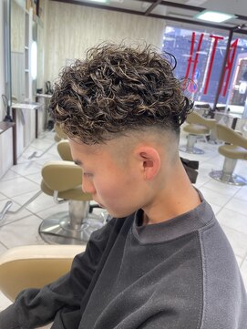 アース 西千葉店(HAIR&MAKE EARTH) ☆ツーブロック×ハードパーマ☆