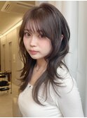 ハッシュカットレイヤー髪質改善トリートメント顔周りウルフ