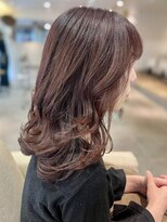 フリップビーアヴェダ(FLIP B AVEDA) 本八幡×レイヤーミディ×レッドブラウン×オーガニックカラー