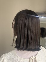 ラビットホール(Rabbit hole)&nbsp;【misato】乾かすだけで決まる、大人の切りっぱなしボブ