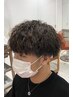 [男性/新規限定]メンズカット+特殊パーマ￥15950→￥11000