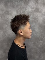 スピン 本八幡(SPIN) MEN’S HAIR/サーフカール/刈り上げセンターパート/本八幡
