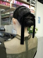 イミ(imi) シニヨン/ヘアセット/結婚式参列