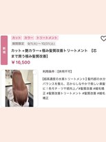ルーカス 南船場 本町(Lucas) 【209.サロン帰りのツヤがそのまま続く◎極み髪質改善】