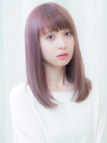 ウィルゴ(VIRGO) 【VIRGO】ブラントカットで作る綺麗な小顔ミディアム♪