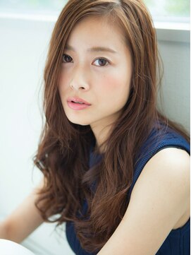 エルメ なんばマルイ(HELME) 美シンプルモーブカラー☆エフォーレスト☆シースルーロング