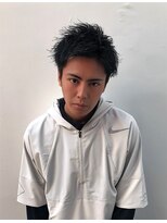 ピチカート(pizzicato) ブルーブラック アップバングショート