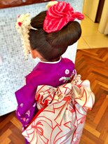 ファーレンピュアスウィート(fahren-pure-suite)&nbsp;七五三 七歳 お祝い 和装 ヘアセット